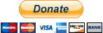 Donation button listing the different payment options